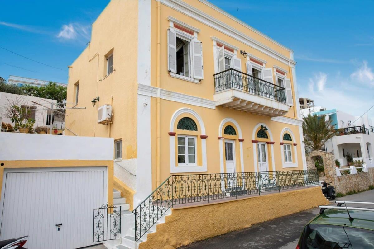 Neoclassical Splendor Unique Experience In Leros Panteli Exterior foto